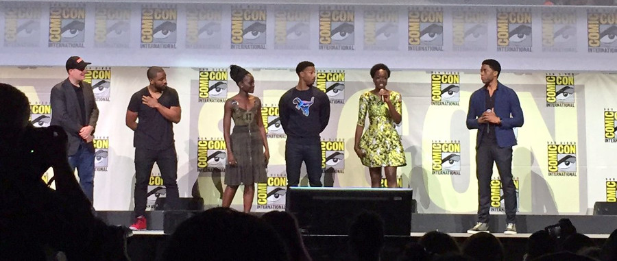 Black Panther cast SDCC 2016