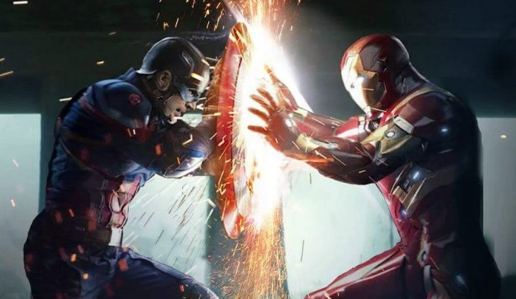 Cap vs Iron Man