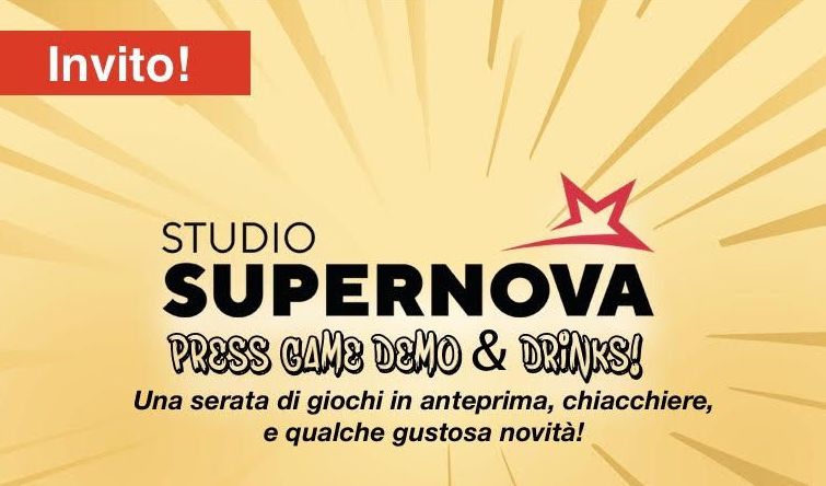 Invito Studio Supernova Press Game Demo & Drinks The Green Player