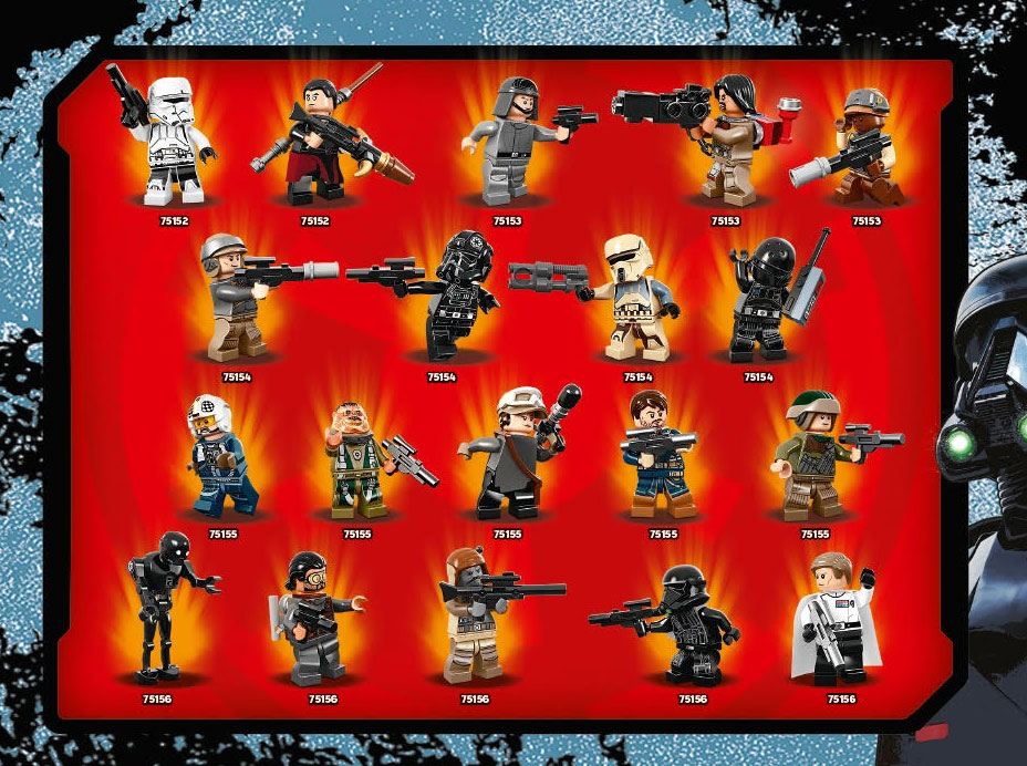 Lego Rogue One personaggi
