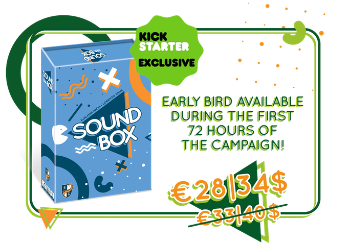Offerta di Sound Box Kickstarter edition