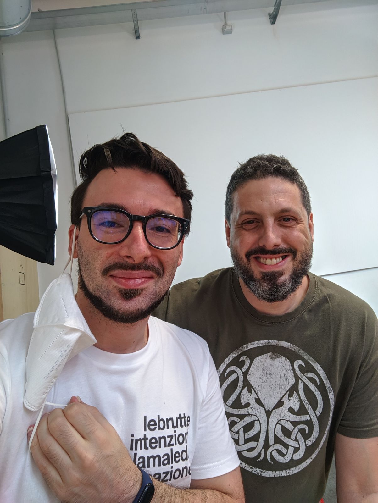 The Green Player con Alessandro Pabis Fustella Rotante Studio Supernova