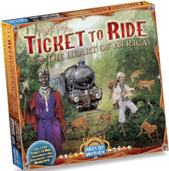 Ticket To Ride Heart of Africa