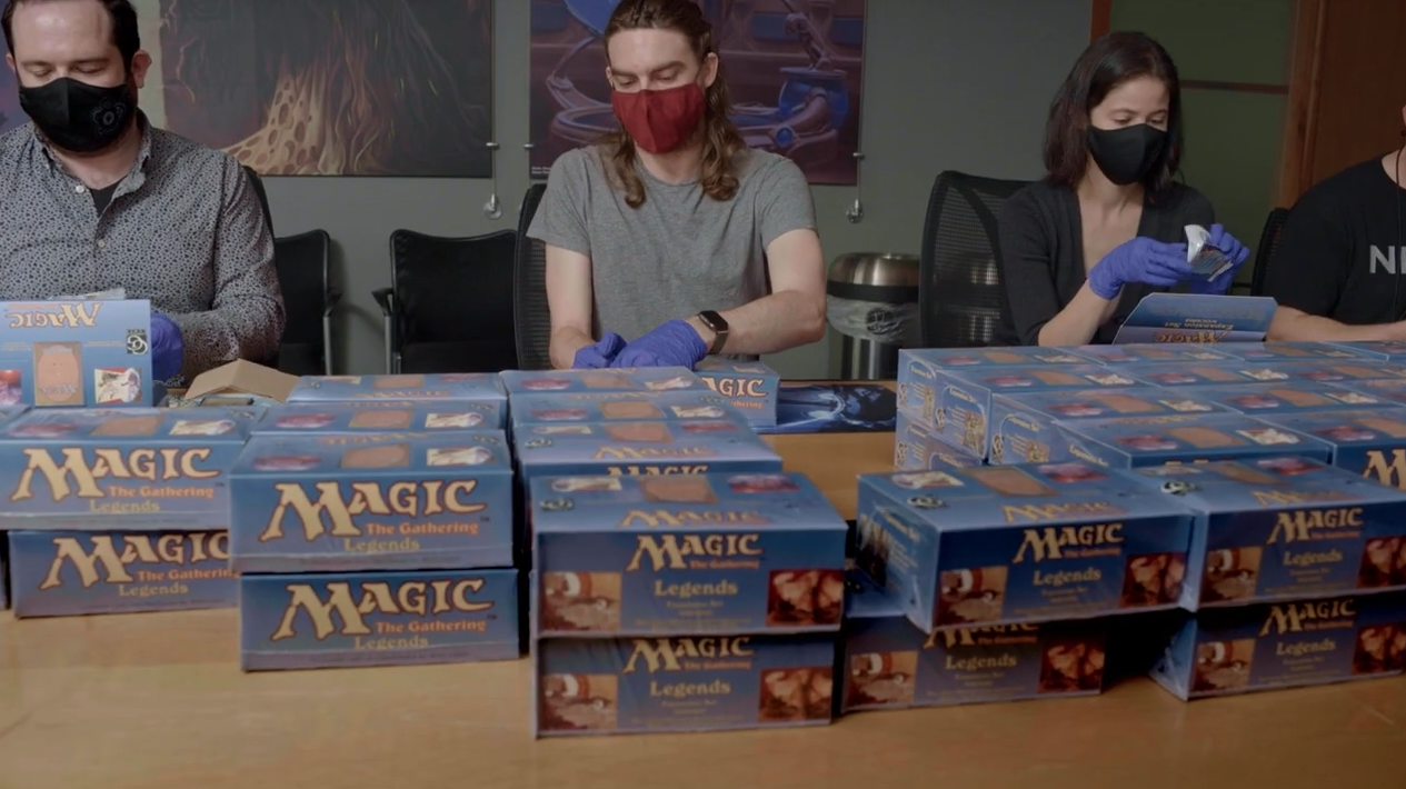 legends boxes opening mtg magic